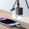 Aluminum alloy four in one data cable for mobile fast charging 60W high-power transmission data cable - Image 3