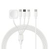 Square four in one watch wireless charging mobile phone charging cable data cable USB/TYPE-C optional - Image 3