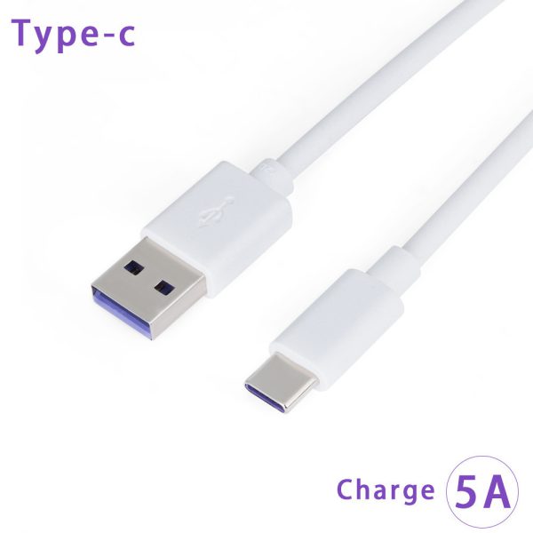 Suitable for Huawei mobile phone 5A fast charging data cable, 1 meter 1.5 meters 2 meters 3 meters Typc-c mobile phone data cable - Image 5